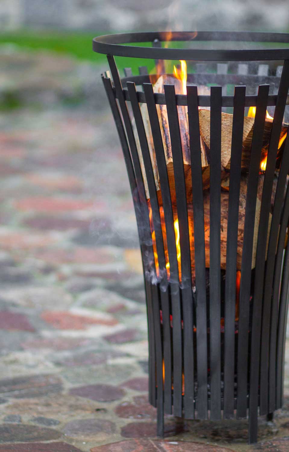 Cook King - Braséro d'extérieur Panier à feu «FLAME», 7