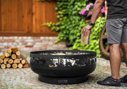 Cook King - Braséro de jardin «FOREST» 80 cm, 2