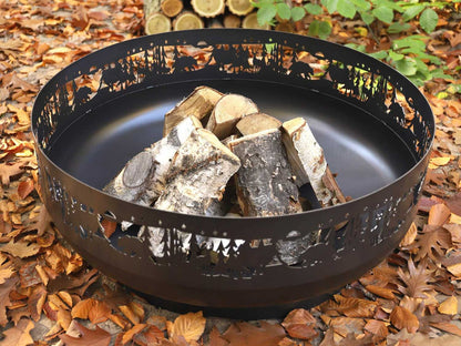 Cook King - Braséro de jardin «FOREST» 80 cm, 9