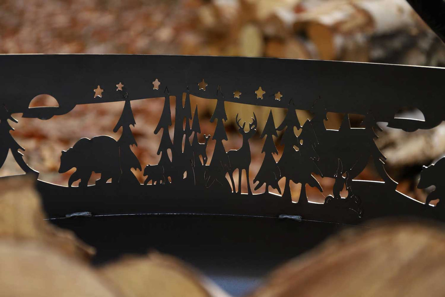 Cook King - Braséro de jardin «FOREST» 80 cm, 3