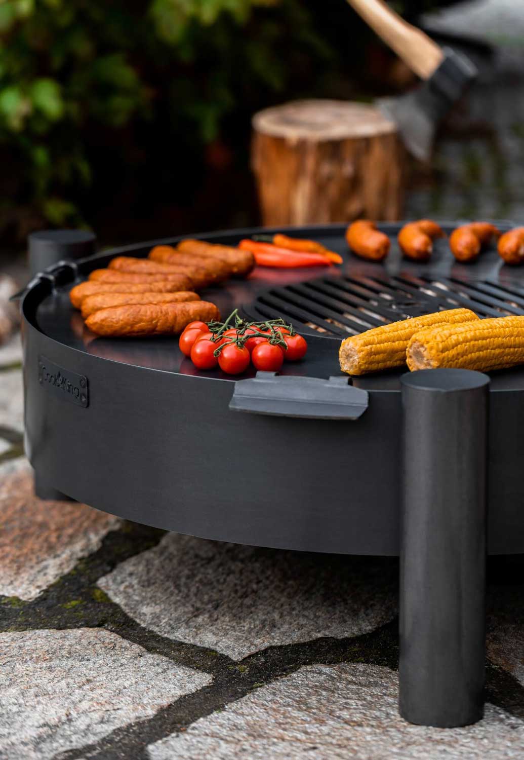 Cook King - Braséro de jardin «HAITI» - Dia. 60 cm, 70 cm, 80 cm, 3