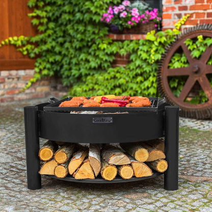 Cook King - Braséro de jardin «MONTANA» - Dia. 60 cm, 70 cm, 80 cm, 1