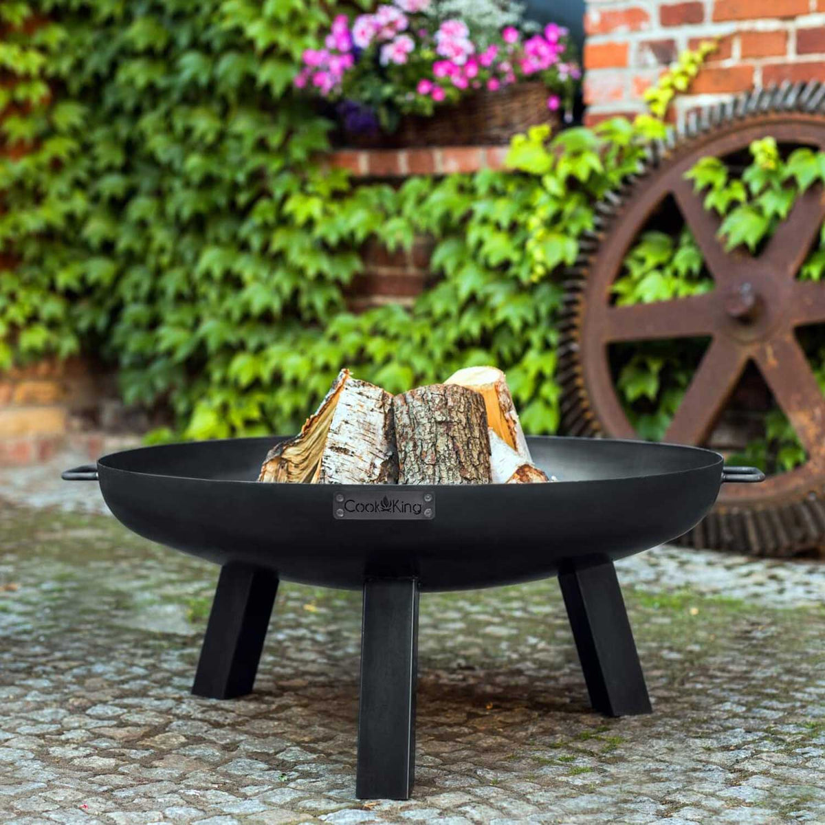 Cook King - Braséro de jardin «POLO» Dia. 60 cm, 70 cm, 80 cm, 100 cm, 9