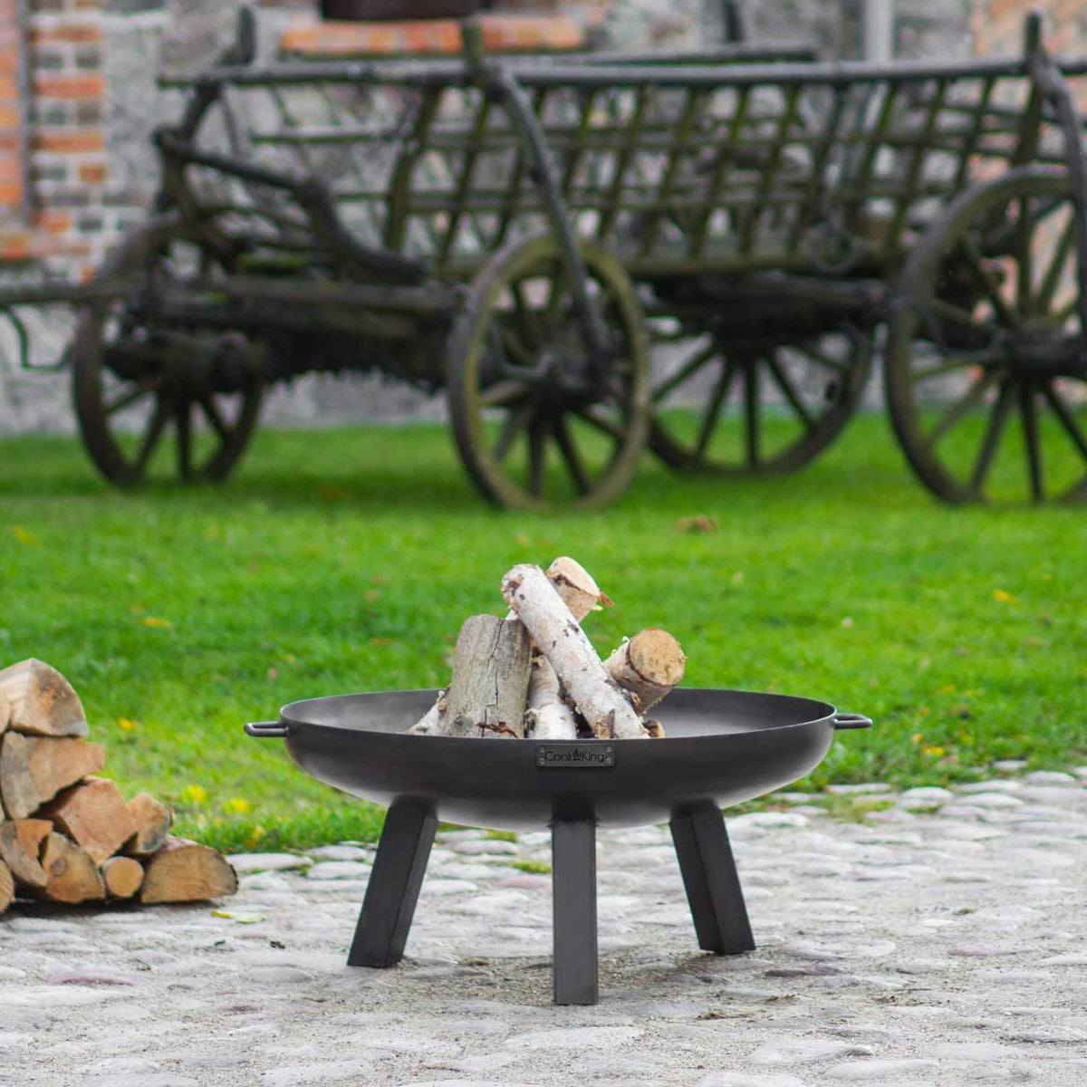 Cook King - Braséro de jardin «POLO» Dia. 60 cm, 70 cm, 80 cm, 100 cm, 8