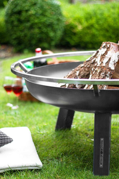 Cook King - Braséro de jardin XXL «PORTO» 80 cm, 4
