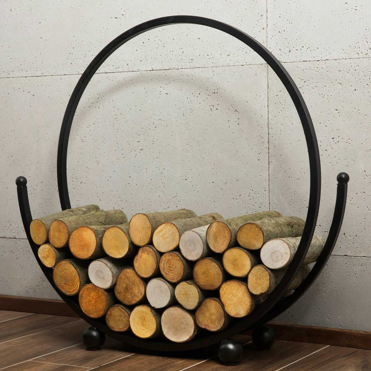 Cook King - Porte-bûches «SPIRAL» 80cm, 1