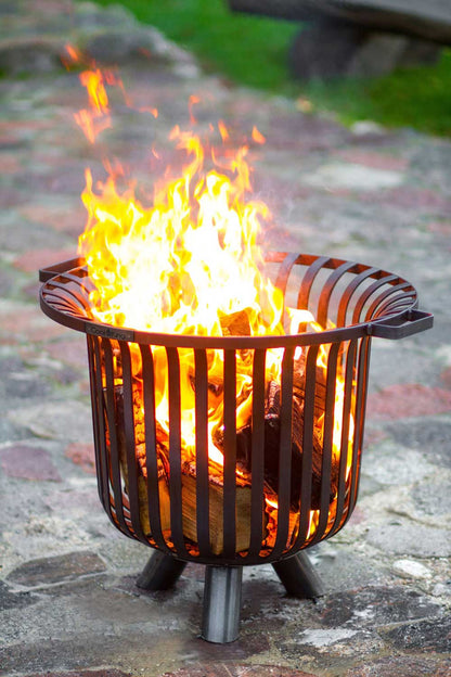 Cook King - Braséro d'extérieur Panier à feu «VERONA», 5