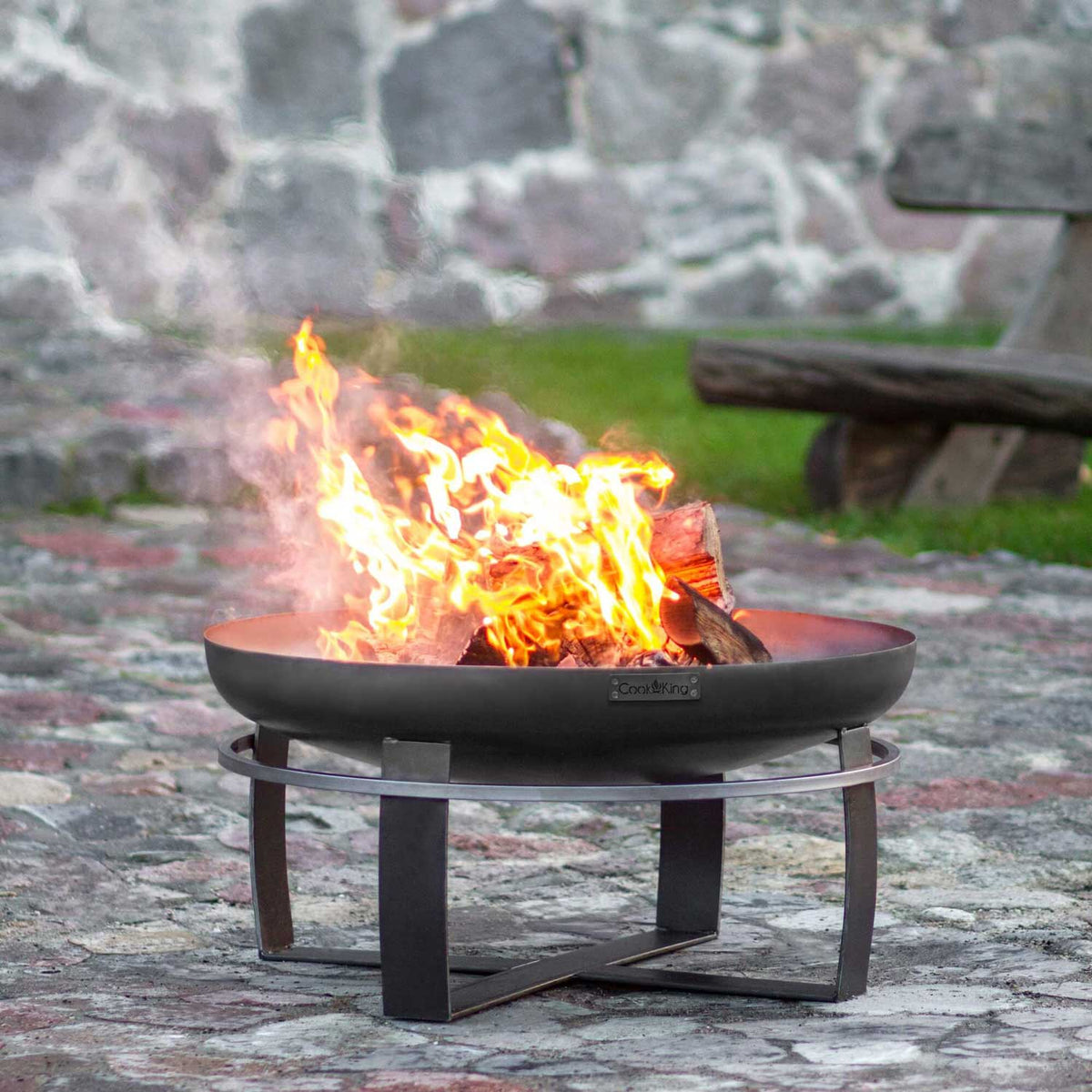 Cook King - Braséro de jardin «VIKING» Dia. 60 cm, 70 cm, 80 cm, 100 cm, 2