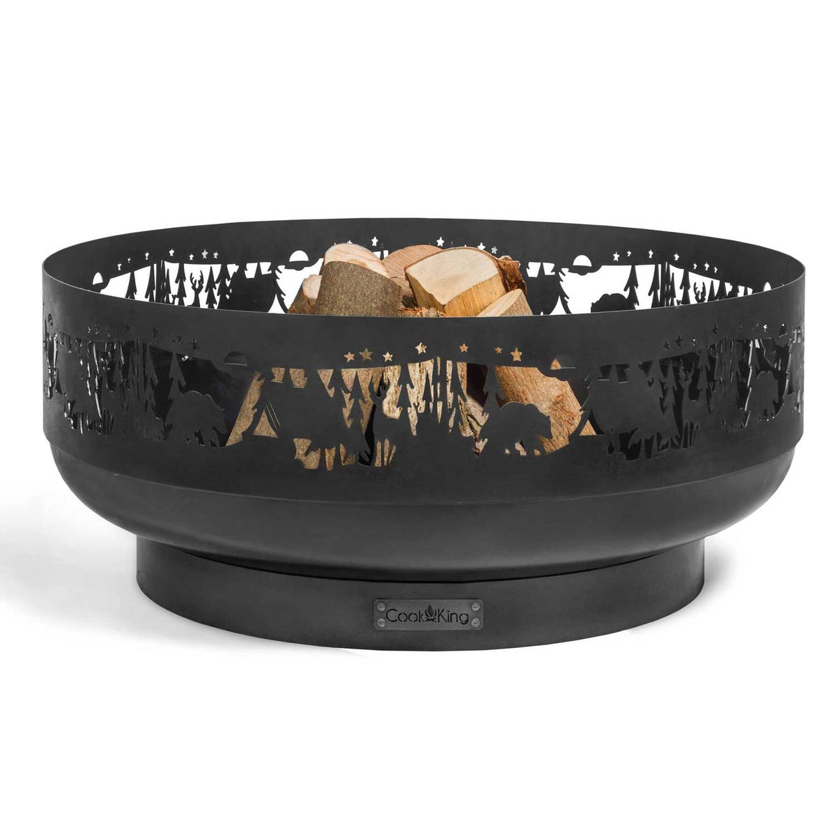 Cook King - Braséro de jardin «FOREST» 80 cm, 10