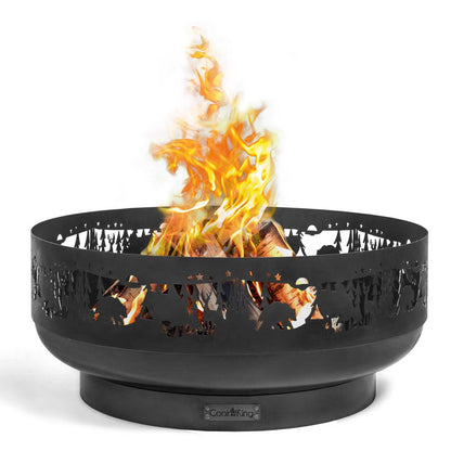 Cook King - Braséro de jardin «FOREST» 80 cm, 13