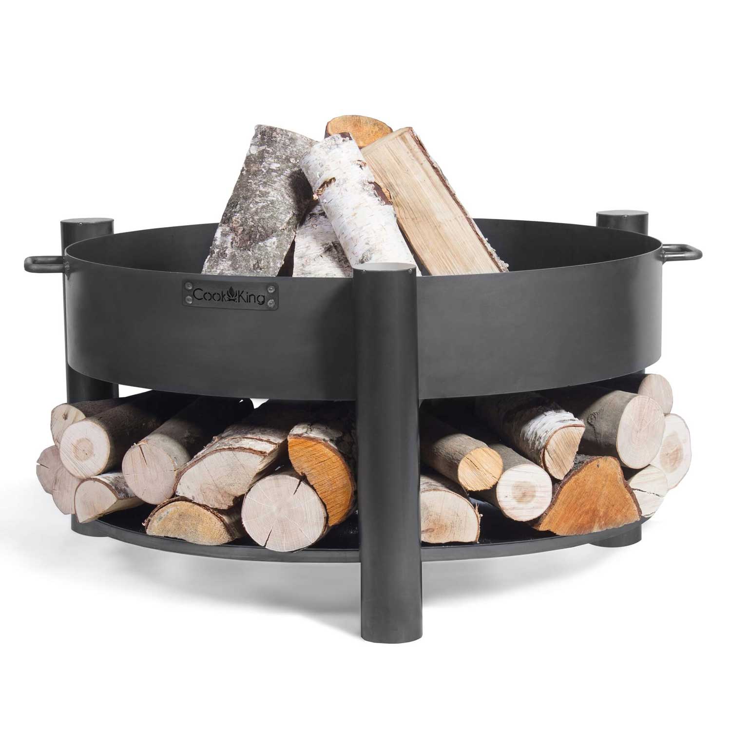 Cook King - Braséro de jardin «MONTANA» - Dia. 60 cm, 70 cm, 80 cm, 5