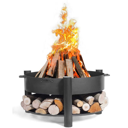 Cook King - Braséro de jardin «MONTANA» - Dia. 60 cm, 70 cm, 80 cm, 4